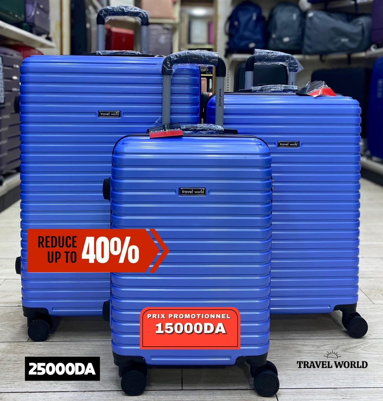 travel world 3 pcs